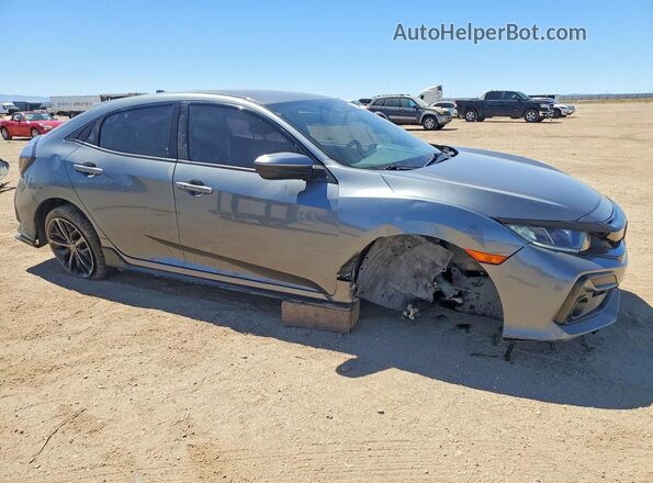 SHHFK7H48MU222599 2021 HONDA CIVIC Charcoal წინა მარჯვენა
