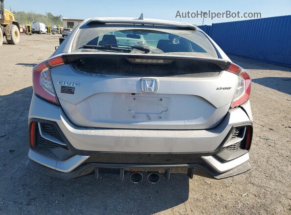 SHHFK7H48MU224708 2021 HONDA CIVIC Silver Widok z tyłu