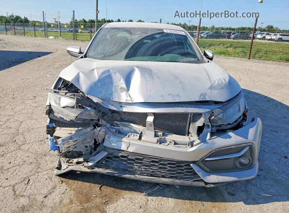 SHHFK7H48MU224708 2021 HONDA CIVIC Silver Widok z przodu