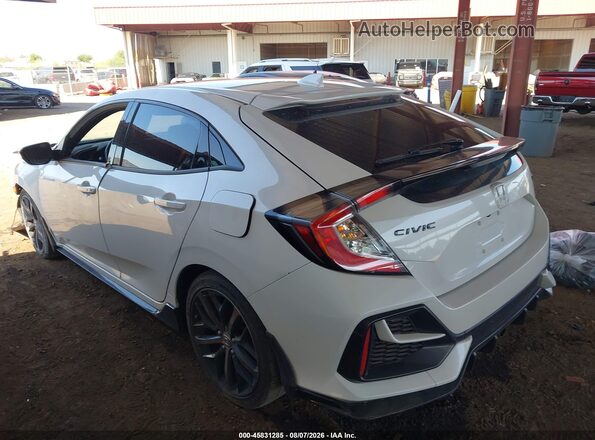 SHHFK7H48MU228273 2021 HONDA CIVIC White Tył lewy