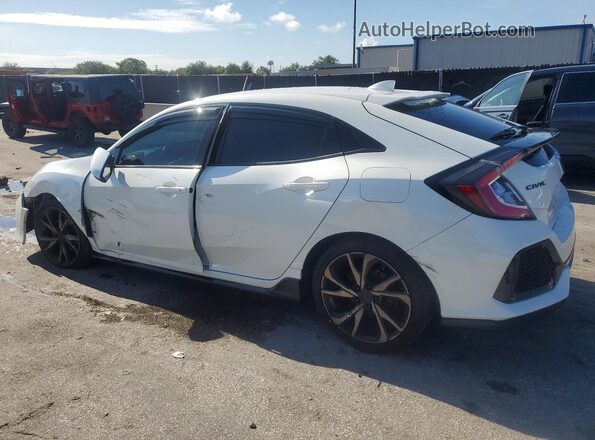 SHHFK7H49JU225068 2018 HONDA CIVIC White Передня права чверть