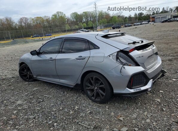 SHHFK7H4XHU408408 2017 HONDA CIVIC Silver Հետևի ձախ