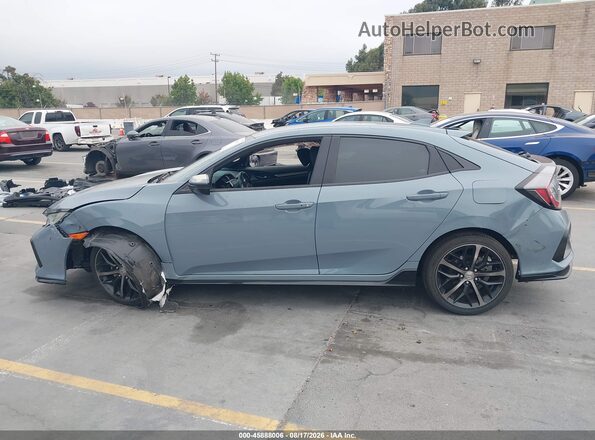 SHHFK7H4XLU406876 2020 HONDA CIVIC Blue 
