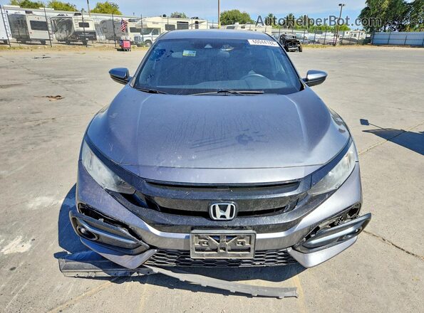 SHHFK7H4XMU210275 2021 HONDA CIVIC Gray Vista frontal