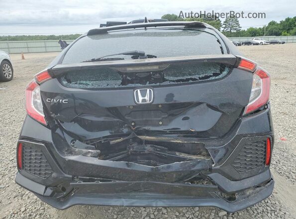 SHHFK7H52JU219248 2018 HONDA CIVIC Черный Вид сзади