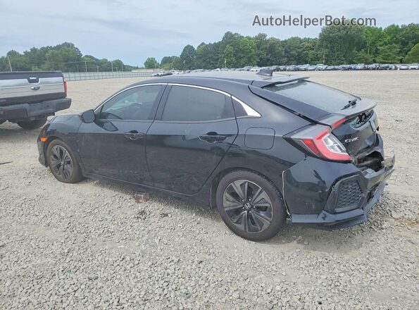 SHHFK7H52JU219248 2018 HONDA CIVIC Черный Задняя левая четверть