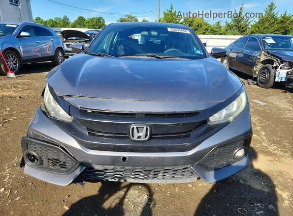 SHHFK7H53JU415912 2018 HONDA CIVIC Gray წინა ხედი