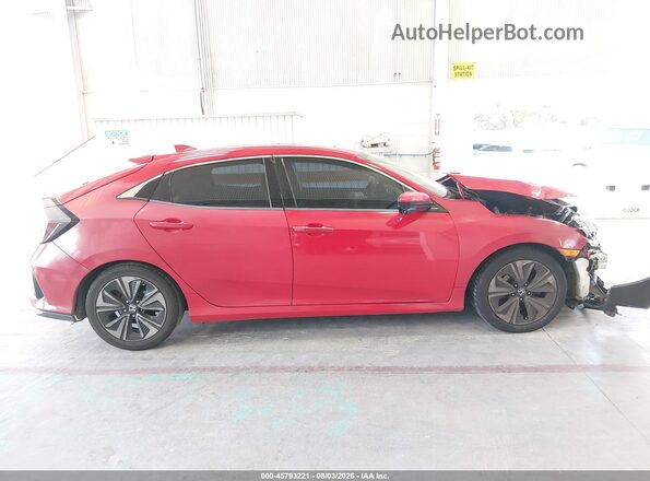 SHHFK7H54HU205359 2017 HONDA CIVIC Red Vista interior trasera