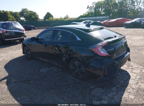 SHHFK7H54JU415403 2018 HONDA CIVIC Black უკანა მარცხენა