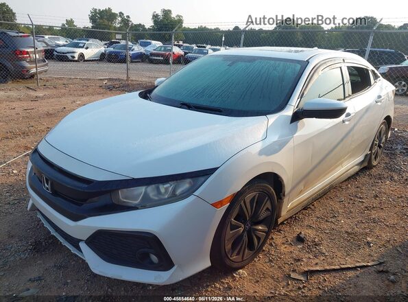 SHHFK7H55HU200476 2017 HONDA CIVIC White Przód lewy