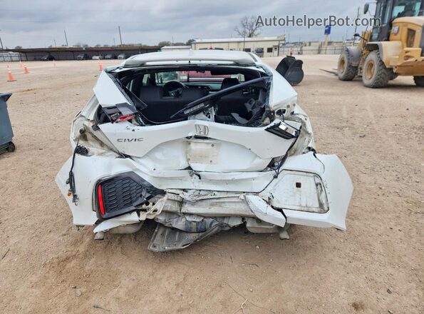 SHHFK7H56HU217142 2017 HONDA CIVIC Белый Вид сзади
