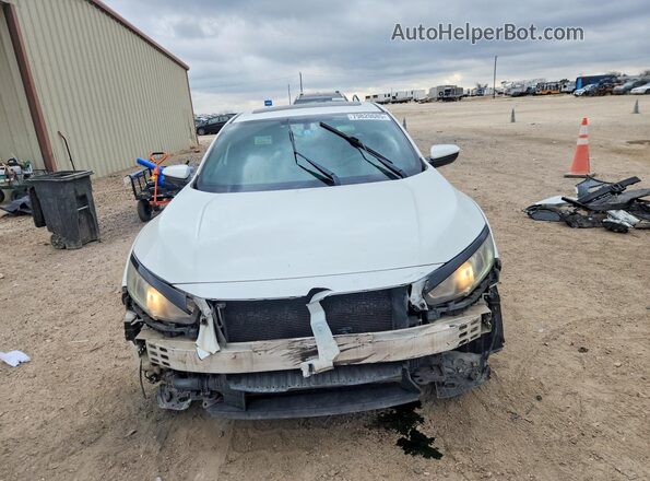 SHHFK7H56HU217142 2017 HONDA CIVIC Белый Вид спереди