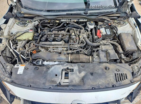 SHHFK7H56HU217142 2017 HONDA CIVIC Белый Вид задней части салона