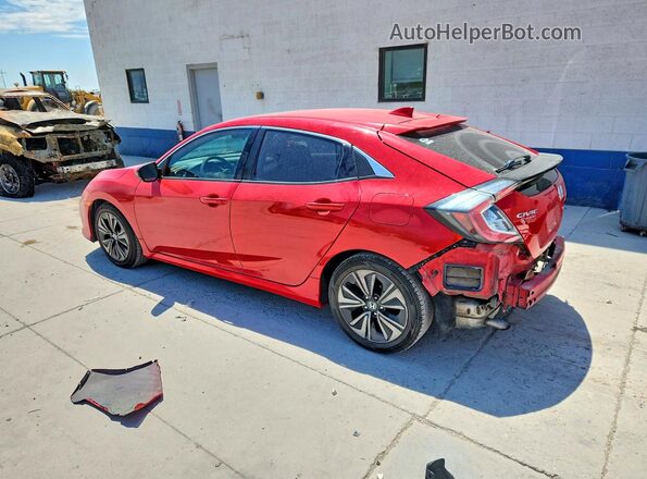 SHHFK7H56HU413341 2017 HONDA CIVIC Red Задня ліва чверть