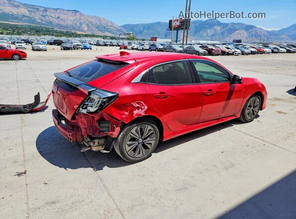 SHHFK7H56HU413341 2017 HONDA CIVIC Red Задня права чверть