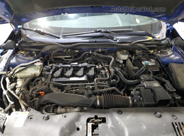 SHHFK7H56JU413751 2018 HONDA CIVIC Blue Rear interior view
