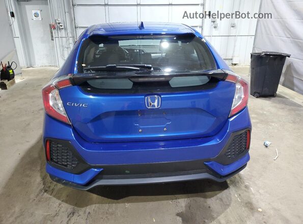 SHHFK7H56JU413751 2018 HONDA CIVIC Blue Rear view