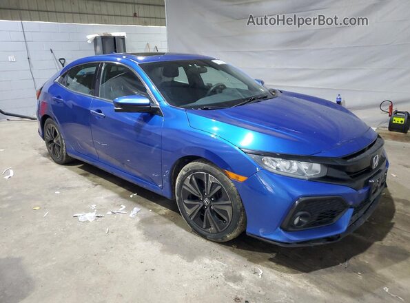 SHHFK7H56JU413751 2018 HONDA CIVIC Blue Front right