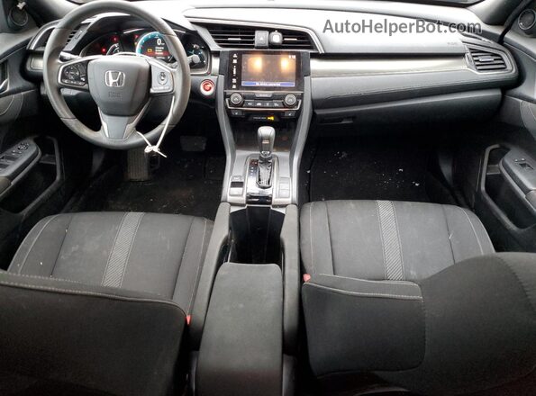 SHHFK7H56JU413751 2018 HONDA CIVIC Blue Dashboard view