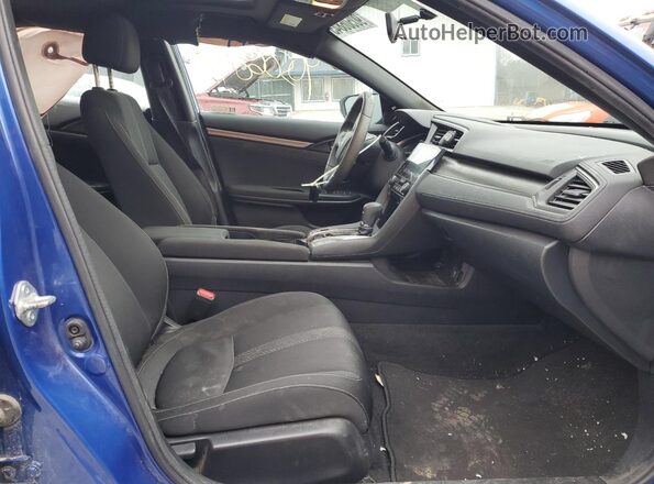 SHHFK7H56JU413751 2018 HONDA CIVIC Blue Front interior view