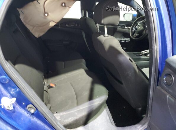SHHFK7H56JU413751 2018 HONDA CIVIC Blue Rear seats view