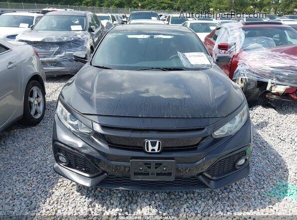 SHHFK7H57JU426797 2018 HONDA CIVIC Black Vista del cuadro de instrumentos