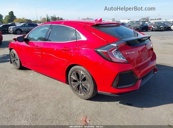 SHHFK7H58HU421232 2017 HONDA CIVIC Красный Задняя левая четверть