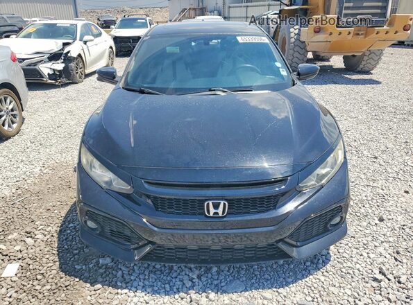 SHHFK7H59HU212291 2017 HONDA CIVIC Black Вид спереду