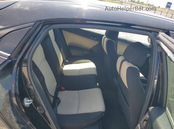 SHHFK7H59HU212291 2017 HONDA CIVIC Black Вид задніх сидінь