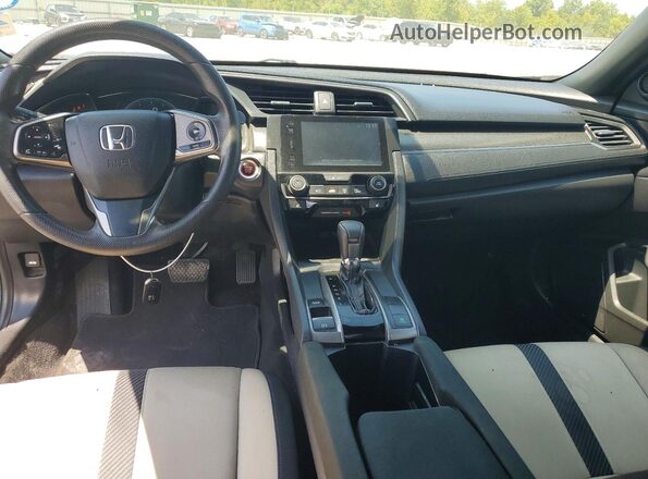 SHHFK7H59HU212291 2017 HONDA CIVIC Black Вид панелі приладів
