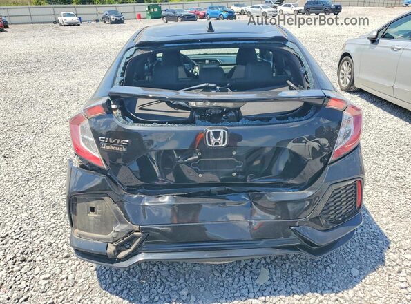 SHHFK7H59HU212291 2017 HONDA CIVIC Black Вид ззаду