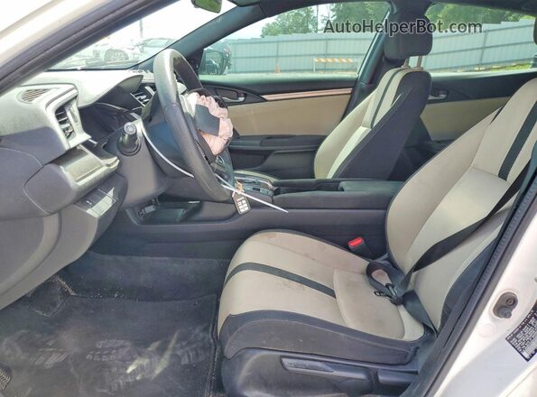 SHHFK7H5XHU220769 2017 HONDA CIVIC White Widok wnętrza z przodu