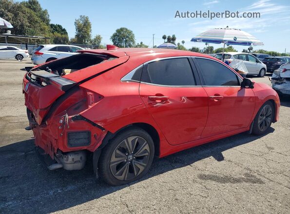 SHHFK7H5XJU423991 2018 HONDA CIVIC Red Rear right