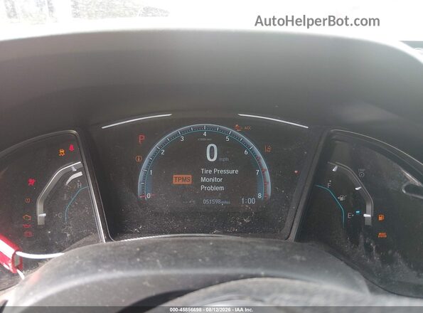 SHHFK7H60KU224734 2019 HONDA CIVIC Red Հետևի նստատեղերի տեսք