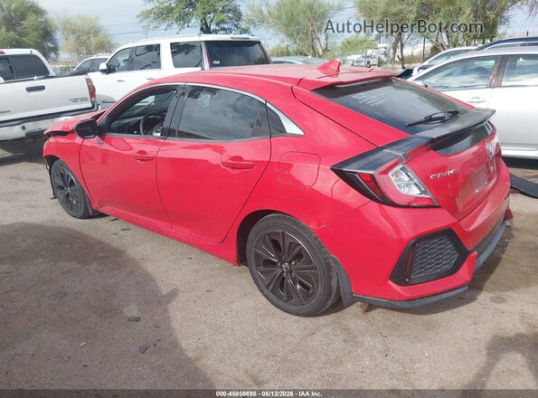 SHHFK7H60KU224734 2019 HONDA CIVIC Red Հետևի ձախ