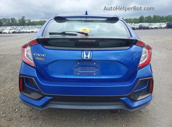 SHHFK7H60LU204386 2020 HONDA CIVIC Blue Widok z tyłu