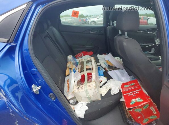 SHHFK7H60LU204386 2020 HONDA CIVIC Blue Widok tylnych siedzeń