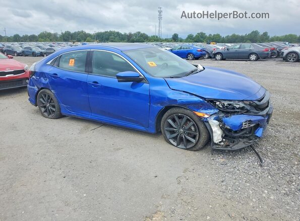 SHHFK7H60LU204386 2020 HONDA CIVIC Blue Przód prawy