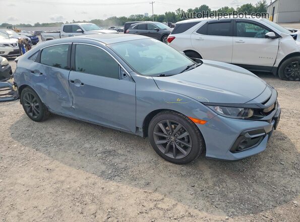 SHHFK7H60MU424869 2021 HONDA CIVIC Blue Przód prawy