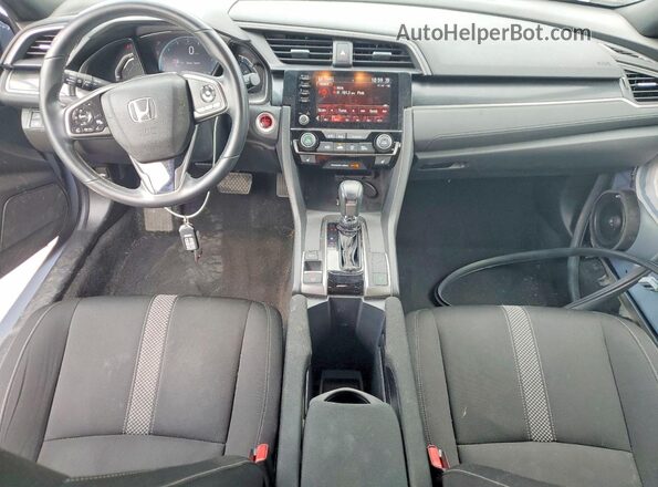 SHHFK7H60MU424869 2021 HONDA CIVIC Blue Widok deski rozdzielczej