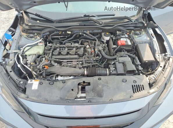 SHHFK7H60MU424869 2021 HONDA CIVIC Blue Widok wnętrza z tyłu