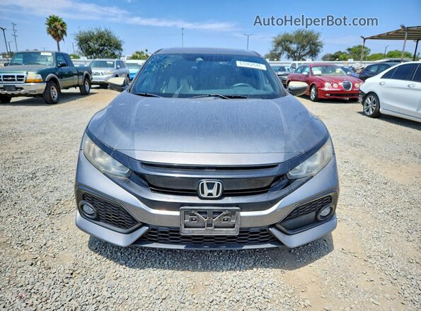 SHHFK7H61KU411125 2019 HONDA CIVIC Silver Front view