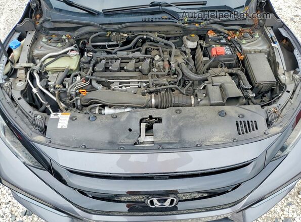 SHHFK7H61MU224101 2021 HONDA CIVIC Gray Вид задньої частини салону