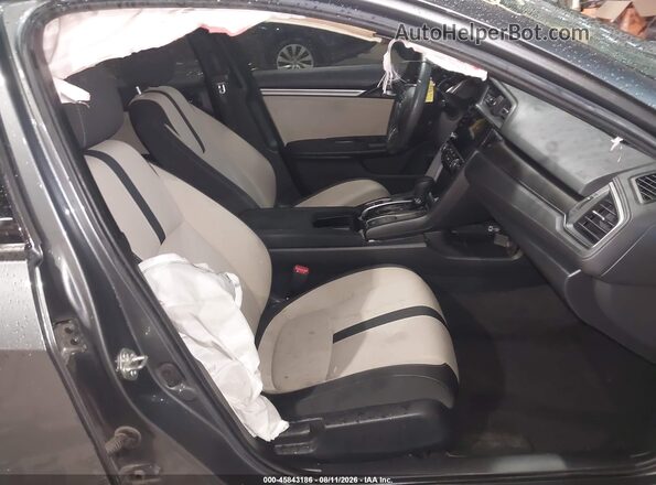SHHFK7H62KU200922 2019 HONDA CIVIC Gray Вид салону спереду