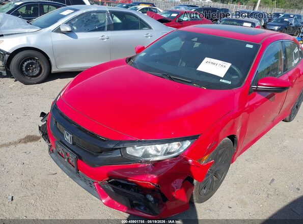 SHHFK7H62KU413935 2019 HONDA CIVIC Red Передня ліва чверть