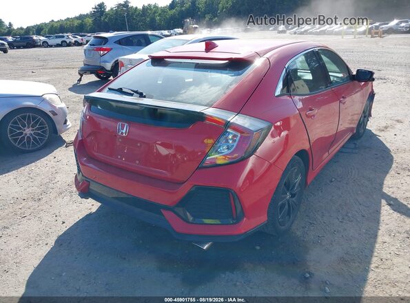 SHHFK7H62KU413935 2019 HONDA CIVIC Red Задня права чверть