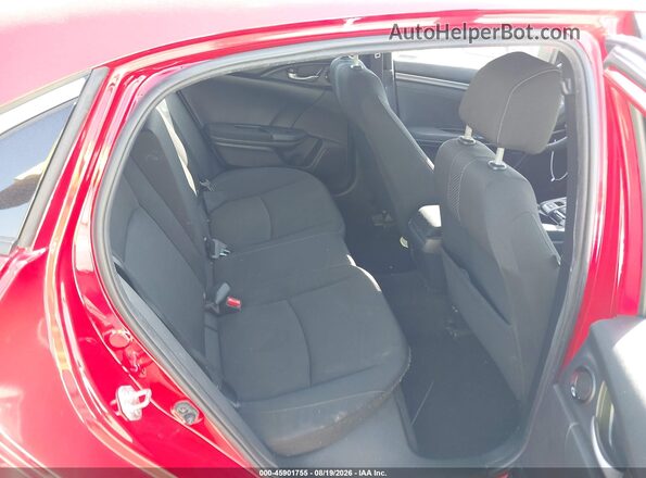 SHHFK7H62KU413935 2019 HONDA CIVIC Red Вид наклейки з VIN-кодом