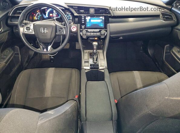 SHHFK7H62LU404685 2020 HONDA CIVIC Gray Dashboard view