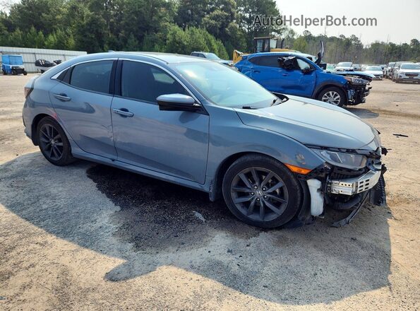 SHHFK7H62MU227119 2021 HONDA CIVIC Серый Передняя правая четверть