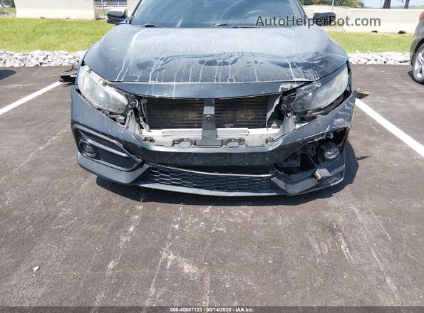 SHHFK7H63LU214930 2020 HONDA CIVIC Black Front view
